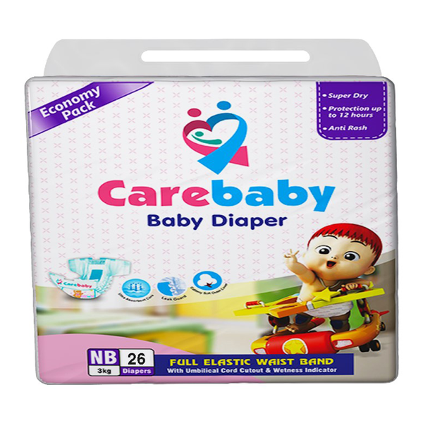 Carebaby Diaper New Born Size 1 26 Pcs Shop Baby Products Bebambi