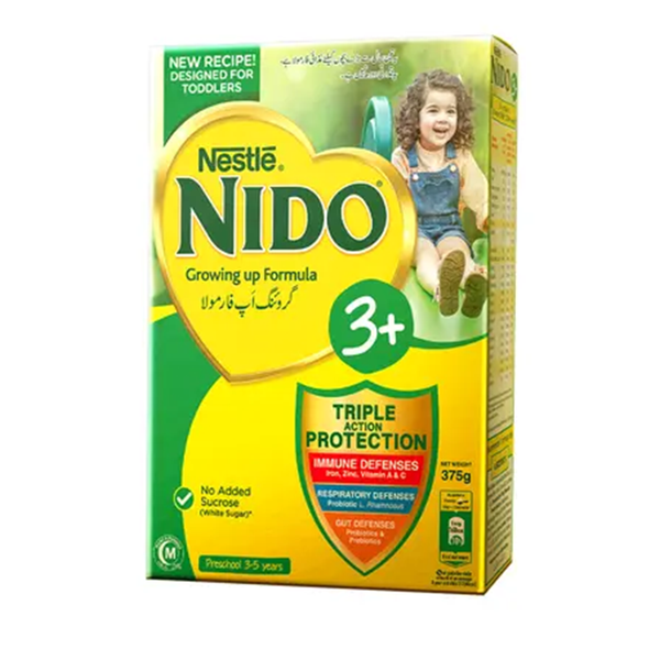 NESTLE NIDO Growing up Formula 3+ Powder 375g At Best Price
