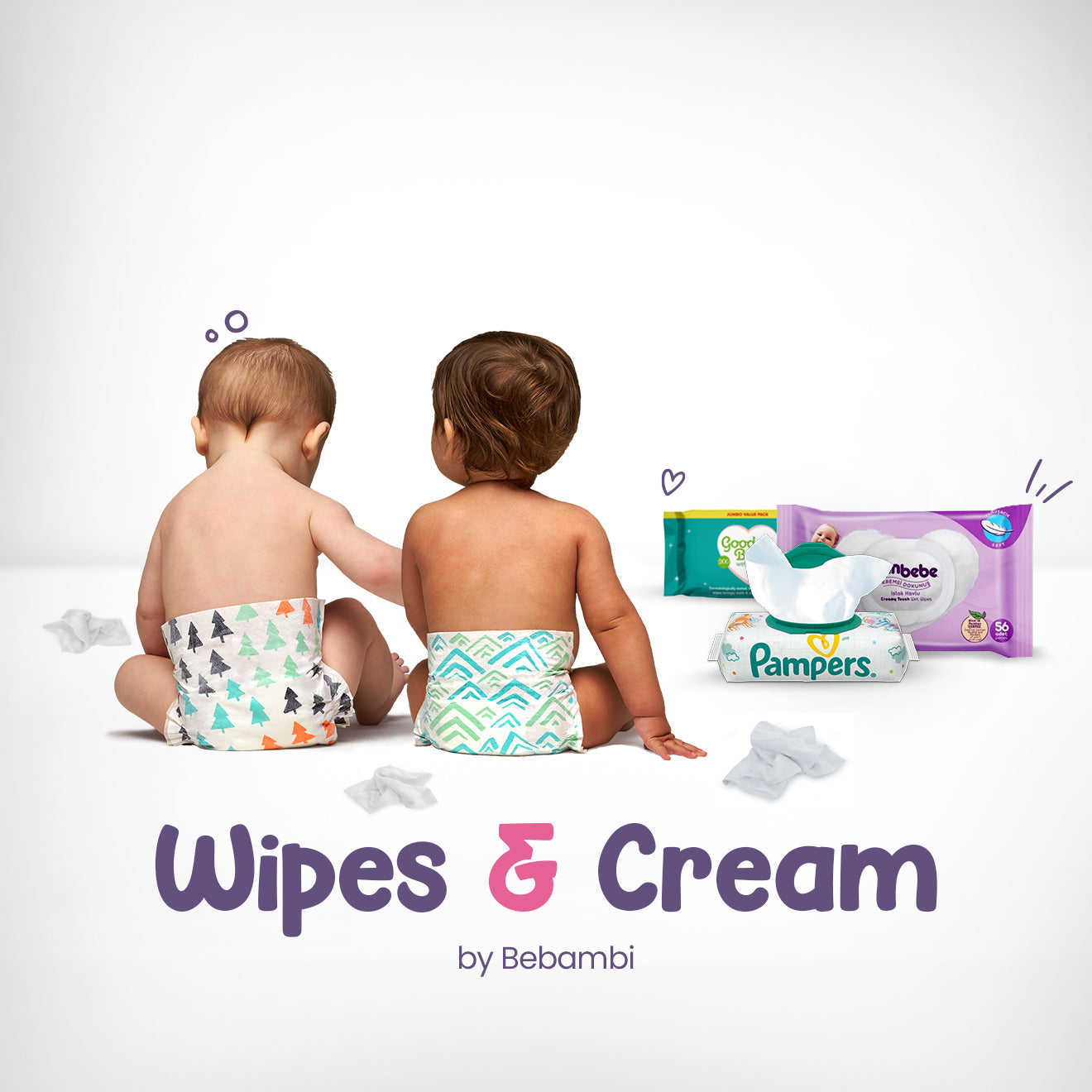 Wipes & Cream