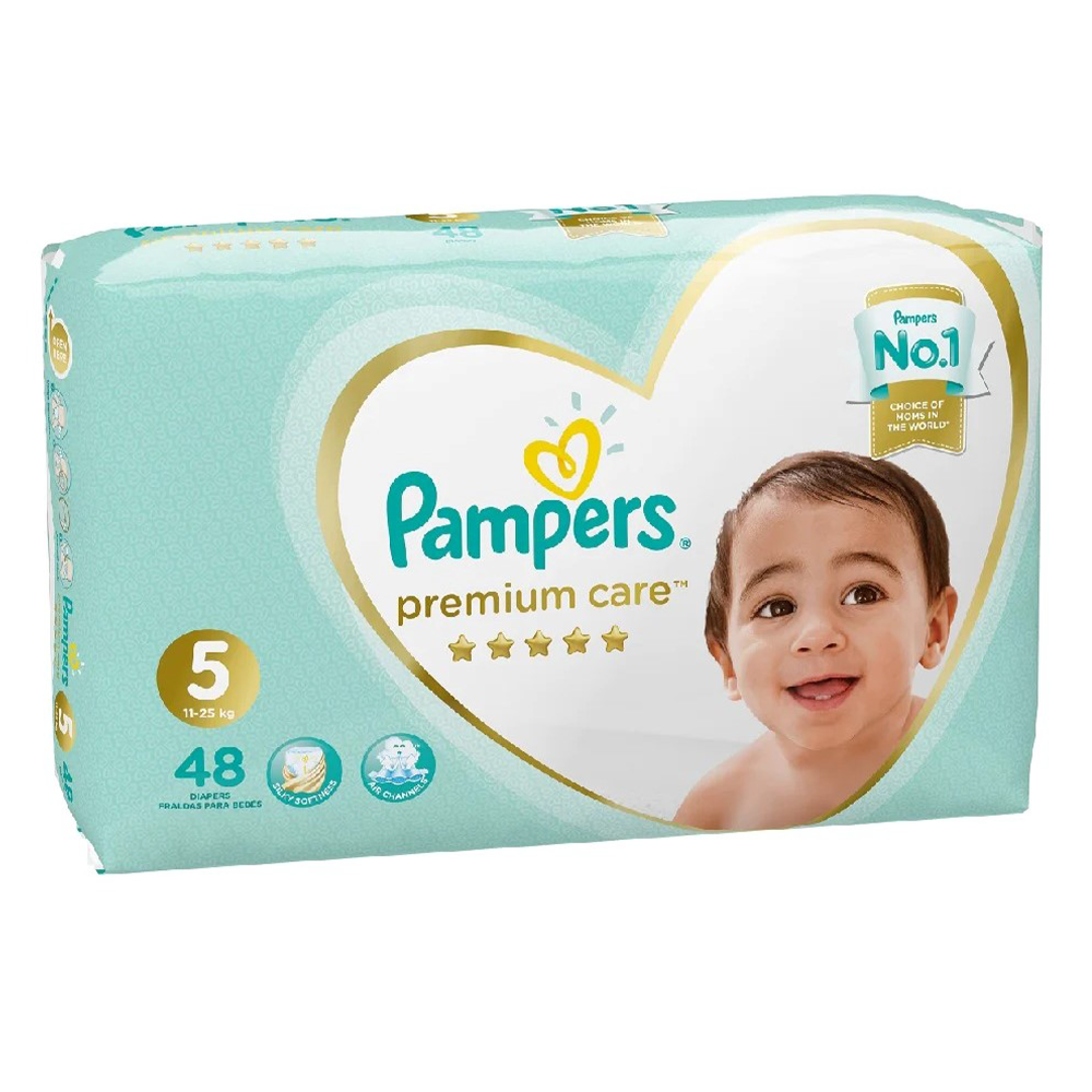 Pampers Diapers Premium Care XL Size 5 48 Pcs Bebambi Pampers Diapers Premium Care XL Size 5 48 Pcs Bebambi