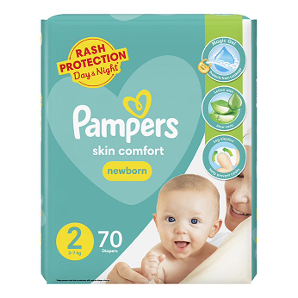 Pampers price for new born baby on sale