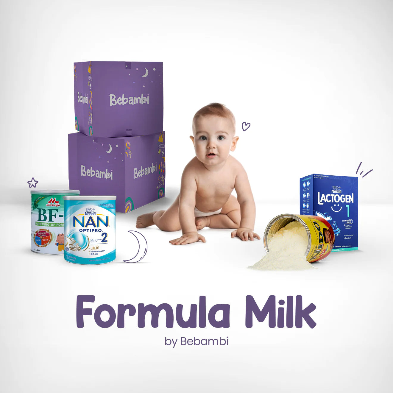 Baby milk sales